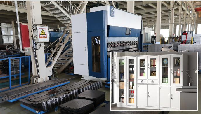 File cabinet production line case