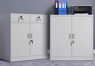 Industrial steel storage cabinet production