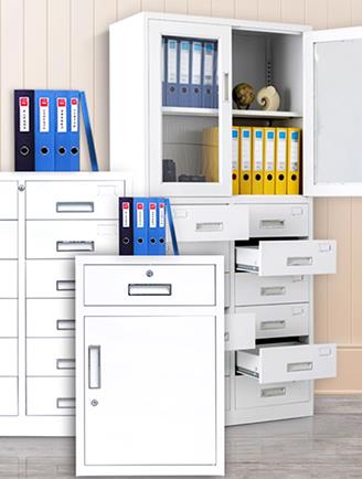 Custom steel cabinet production