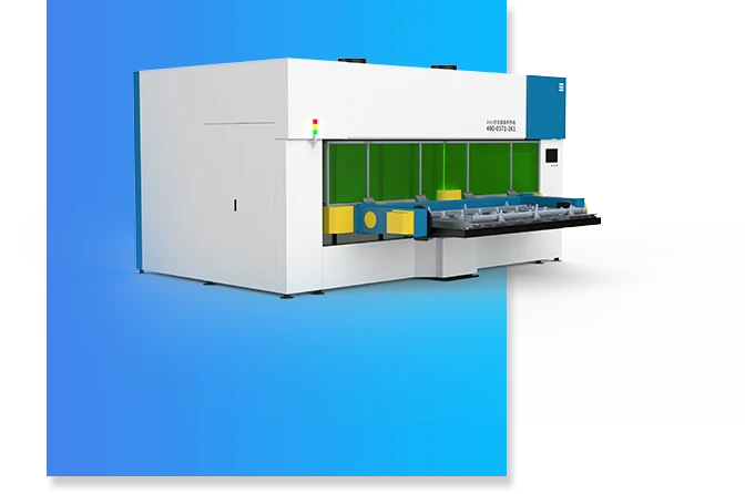 Three-axis positioner welding machine for steel cabinets