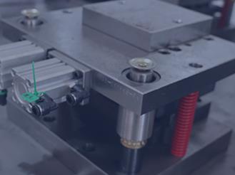 Matching molds for steel cabinet fabrication