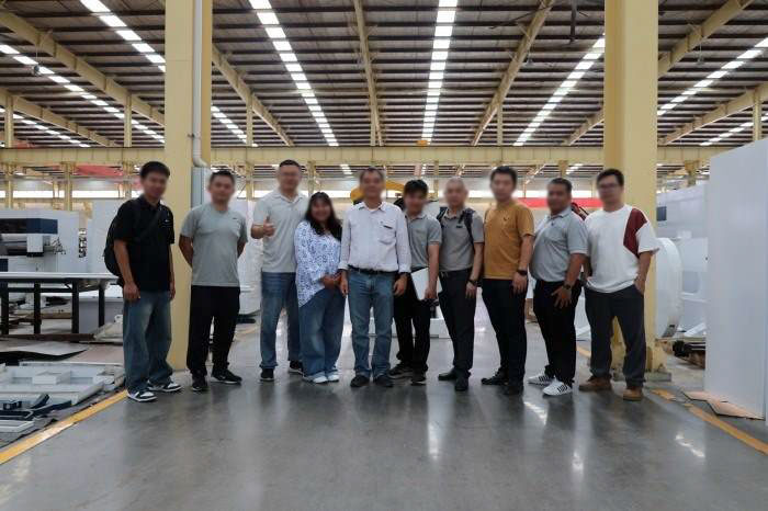 A Warm Welcome: Thai Clients Visit Lifeng Technology, a Professional Sheet Metal Automated Processing Equipment Manufacturer